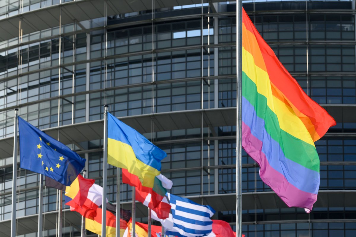 🏳️‍🌈The EU is an #LGBTI Freedom Zone since 2021🏳️‍🌈 Yet rainbow families and their children still suffer discrimination 🔎europa.eu/!7KbcRv #IDAHOBIT @tfajon @engerer @MariaWalshEU @SophieintVeld @TerryReintke @delarabur @BirgitSippelMEP @maitepagaza @donath_anna @henrikehahn