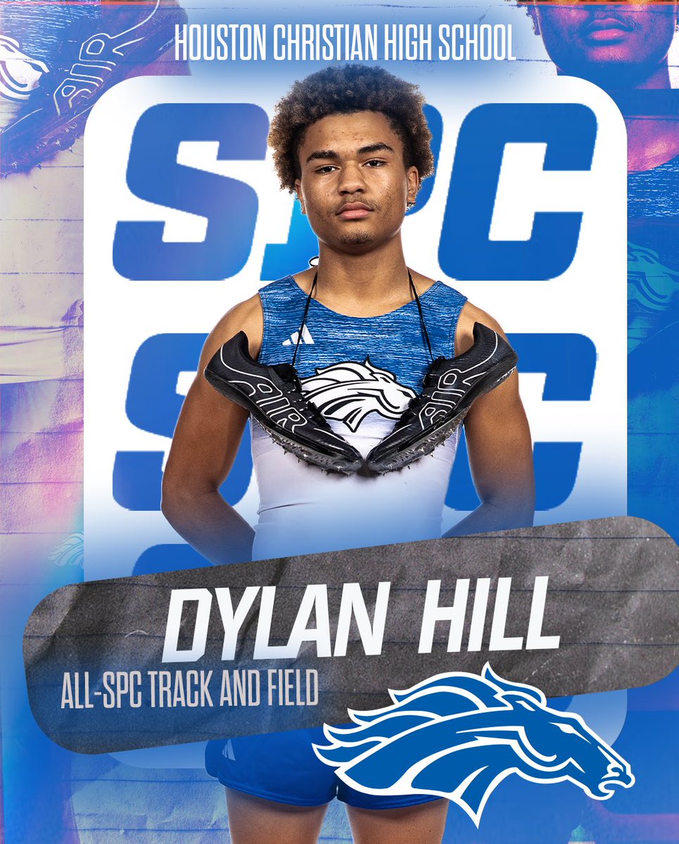 Congratulations to our All-SPC Track &amp; Field Athletes! 🏃
#GoMustangs