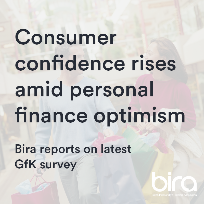 UK consumer confidence uplifts! April sees a two-point boost, with personal finance outlook for the year ahead remaining robust. Survey data shows positive shifts in economic perception and readiness for major purchases. Read full story: bira.co.uk/news/consumer-… #RetailSupport