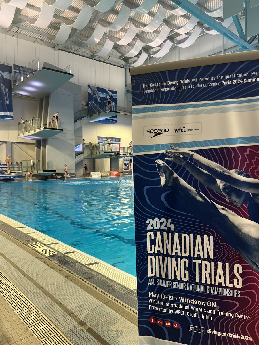 Today we’re excited to help kick off the @DivingCanada Canadian Diving Trials. The event is taking place Friday through Sunday at the Windsor International Aquatic & Training Centre. Details: bit.ly/3Qhp3OU #YQG