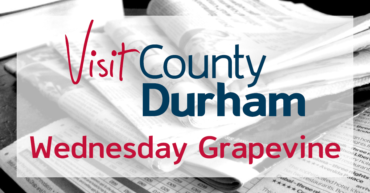 This week's #durham #tourism industry news 'Wednesday Grapevine' is out, including stories about: ▶️ Business growth opportunity ▶️ Proud Allies training ▶️ Follow us on social media ▶️ Durham Tourism Superstar reminder Find out more here: tinyurl.com/3sr5ajrr