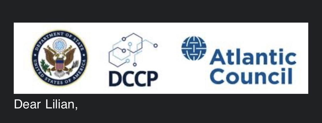 Thank you U.S @StateDept, @StateCDP ,@ACGeoTech ,@AtlanticCouncil for inviting me as a Speaker on “Human Centered AI” Webinar. AI Connect II is a vital initiative aimed at fostering responsible #AIstewardship. This initiative aligns with the @AiOecd Principles.