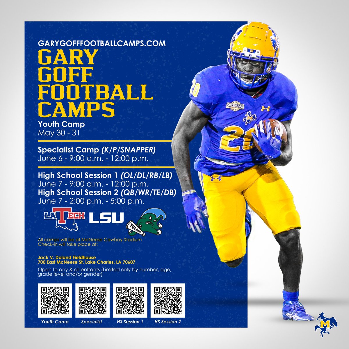 PRTYNTHABAKFLD's tweet image. Great visit with @DickinsonFB Thank you Coach Snelson!
#GeauxPokes | #WeDAT