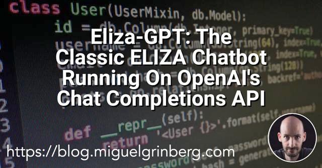 ELIZA is well known as the 1st #chatbot ever created, dating back to 1966. It was created by Joseph Weizenbaum as an early experiment in #NLP. ELIZA is able to hold a conversation in English with a human & is programmed through a set of pattern matching rules to respond to the