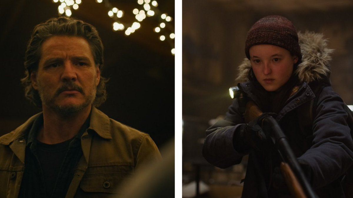 digotvclube's tweet photo. Pedro Pascal (Joel) e Bella Ramsey (Ellie) nas primeiras imagens da segunda temporada de The Last Of Us.

🎬 Estreia em 2025 na MAX. https://t.co/s7MgWH5JPE