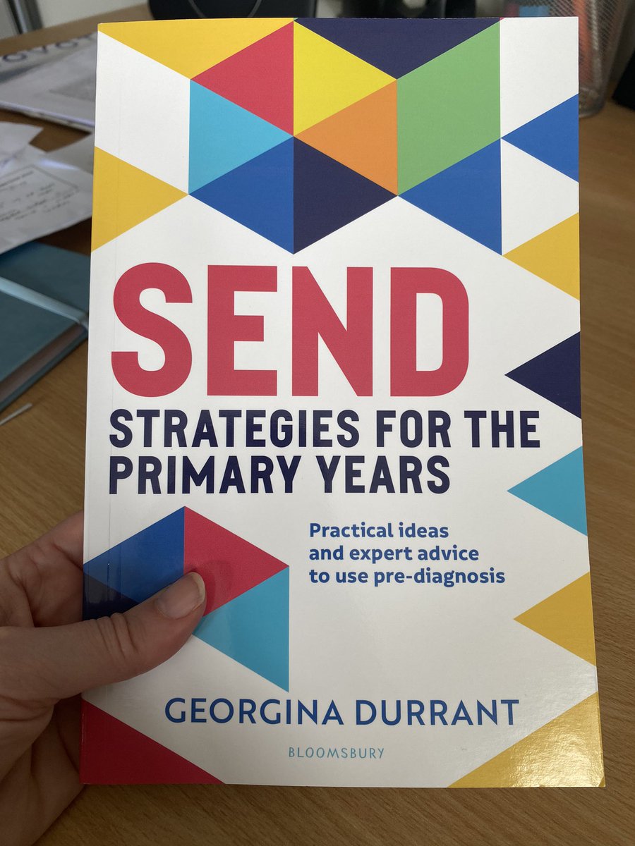 Natalie Packer (@nataliepacker) on Twitter photo How exciting- I’ve just received my copy of <a href="/senresourceblog/">Georgina Durrant</a> latest book ‘SEND strategies for the primary years’. I had the pleasure of reviewing it a couple of months ago and it’s great - full of really practical and clear guidance. I’d highly recommend 😀 How exciting- I’ve just received my copy of <a href="/senresourceblog/">Georgina Durrant</a> latest book ‘SEND strategies for the primary years’. I had the pleasure of reviewing it a couple of months ago and it’s great - full of really practical and clear guidance. I’d highly recommend 😀
