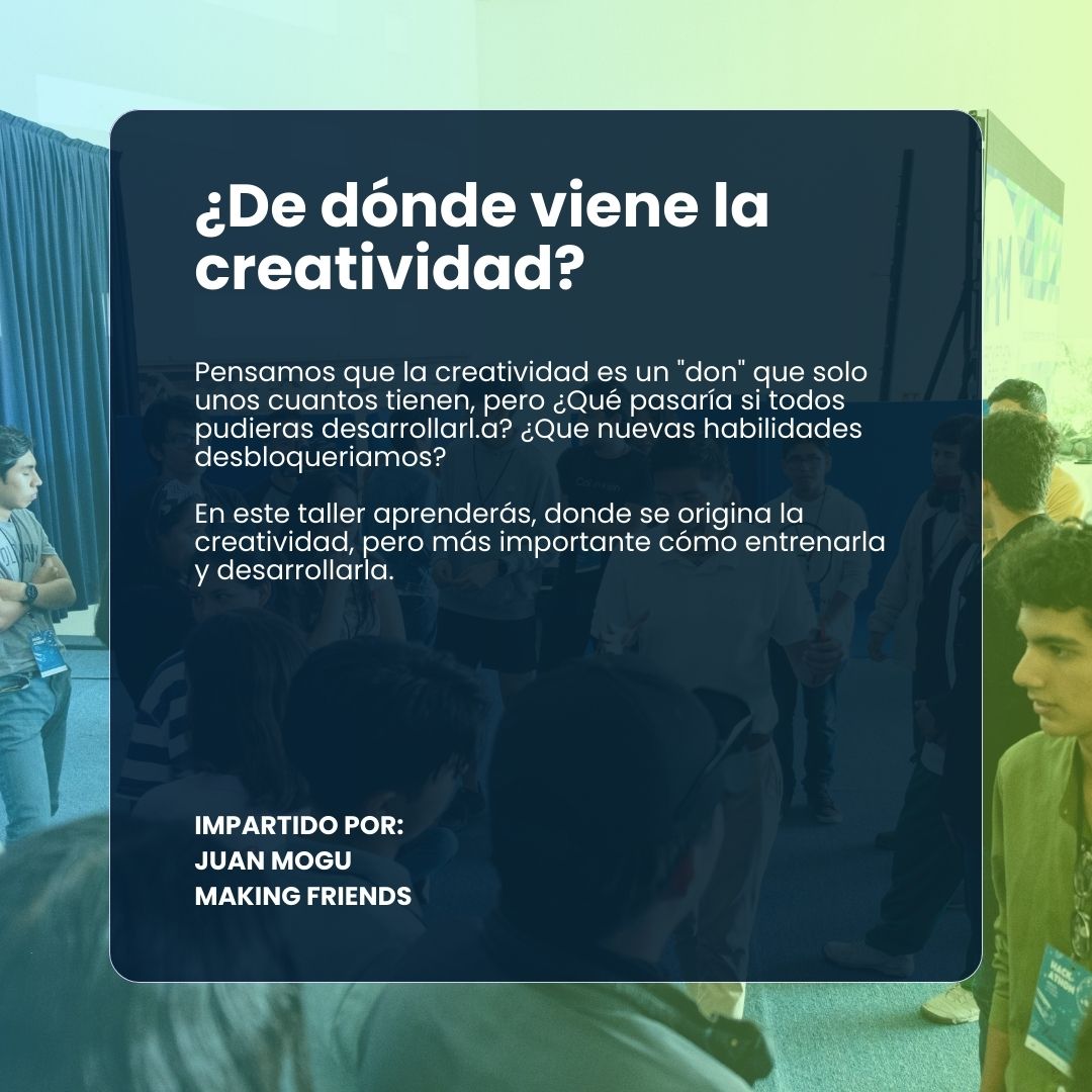 HackMorelos's tweet photo. Durante #HackMorelos habrá talleres sucediendo simultáneamente con las actividades de desarrollo tecnológico.
(1/3) https://t.co/R2jwRZOSFh