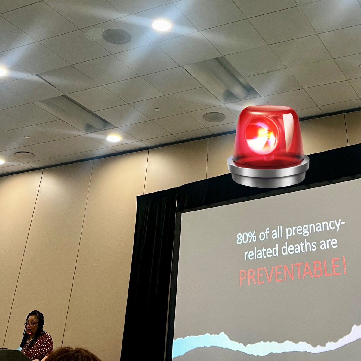 80% of all pregnancy related deaths are preventable. @HHSPartnership @UnitedWayBC #bhc2024