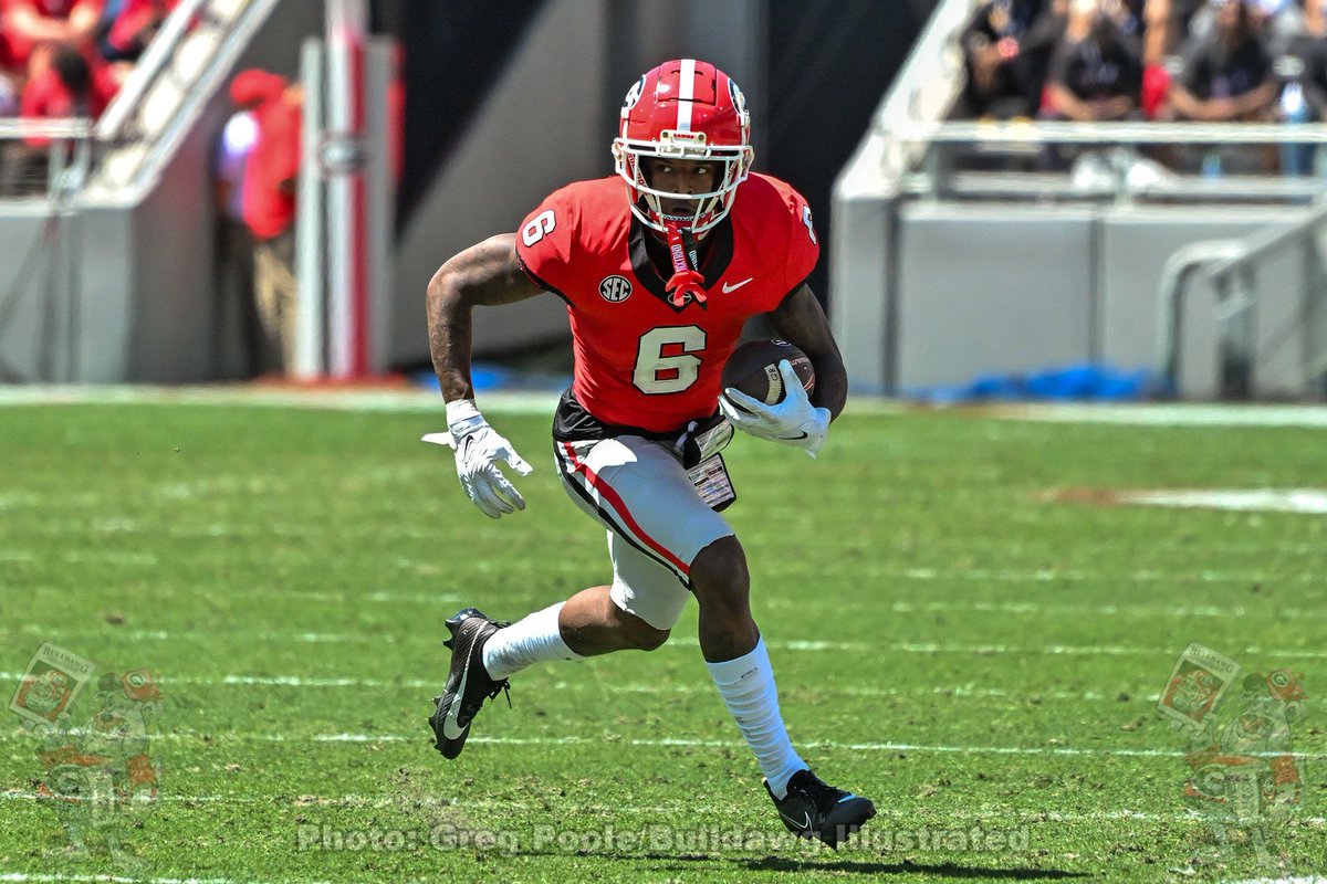 Here is where <a href="/JesseReSimonton/">Jesse Simonton</a> ranks Georgia's offensive position groups nationally:
QBs: 4
RBs: 3
WRs: 6
TEs: 1
OL: 3