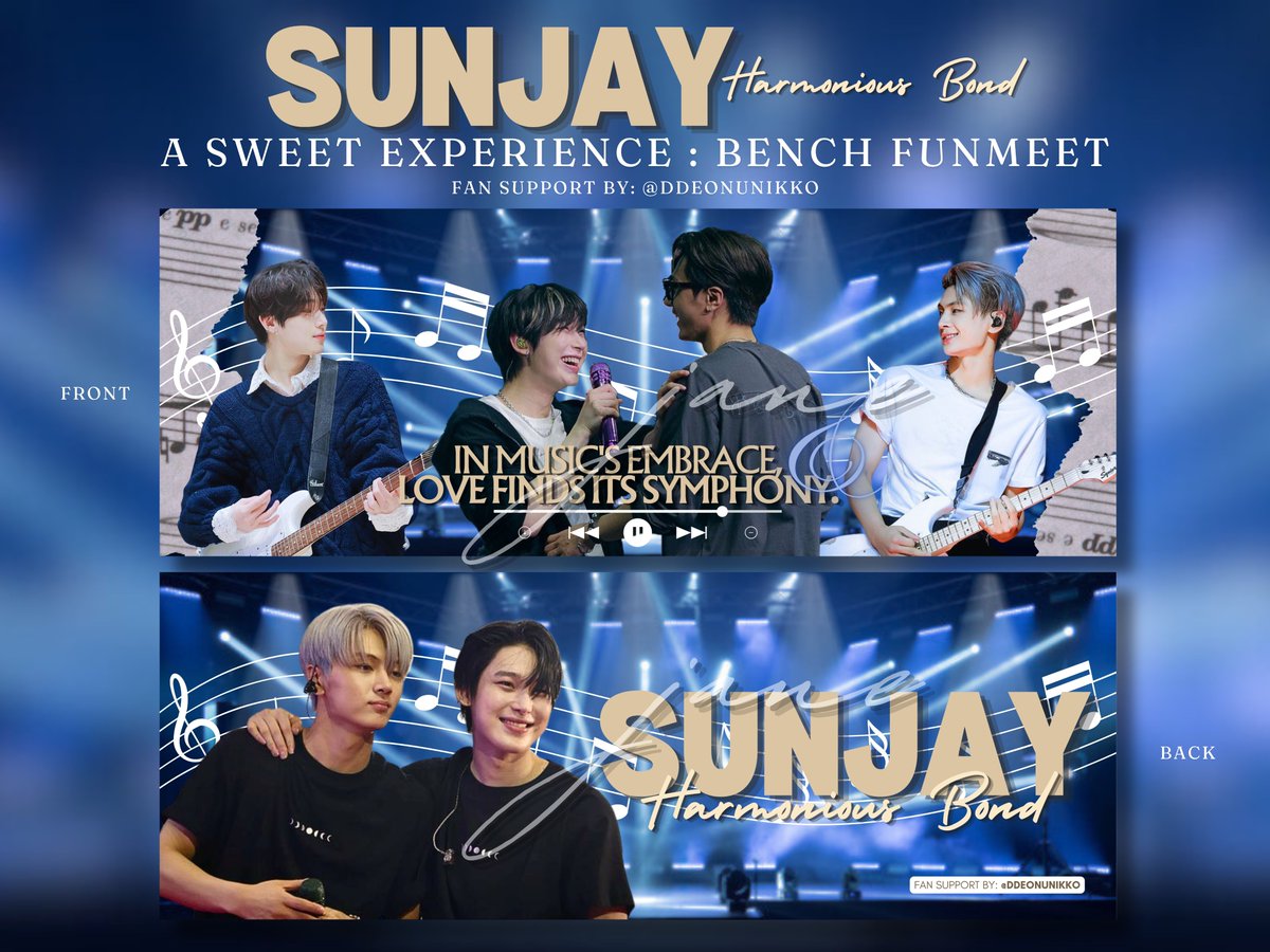 ENHYPENxBENCH FUNMEET HAND BANNER &amp; KEYRING FAN SUPPORT

HAND BANNER:

♡ 1:1 (can choose)
♡ 1:2 if may voting proof for Sunoo's Bday
♡ open for trades
♡ will give randomly/ meet before &amp; after the event
♡ will give Team Bahay Engenes after d-day

#ASweetExperienceWithBENCH