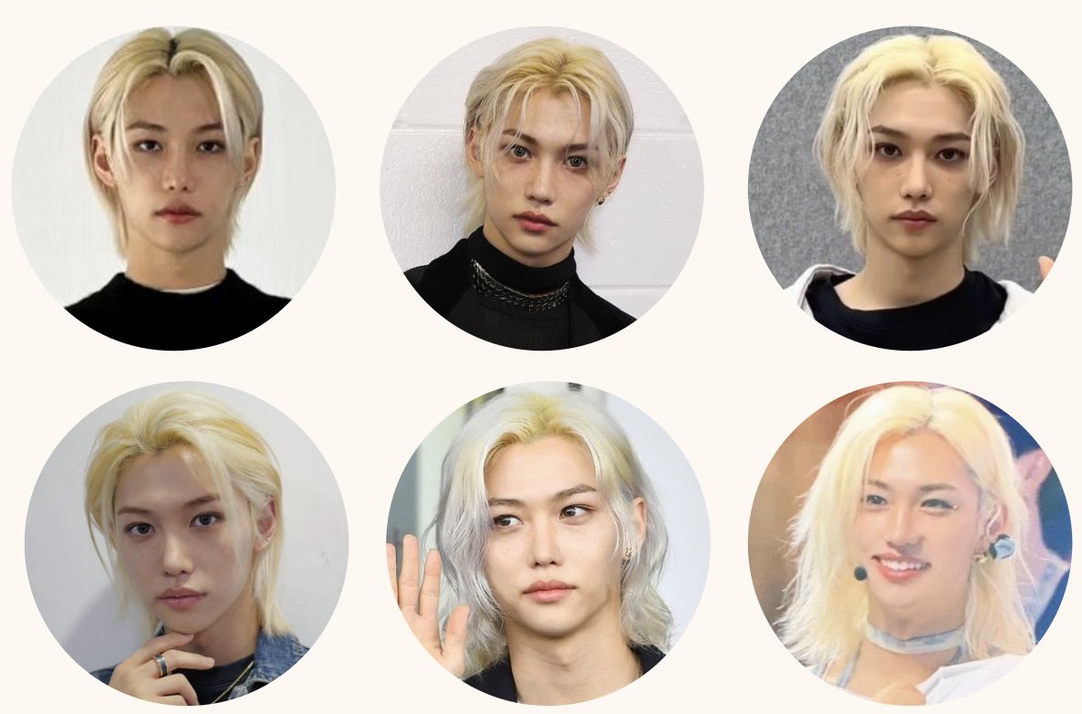 915bbok's tweet photo. Felix’s hair growth in just few months is crazy https://t.co/qRVdGyoll7