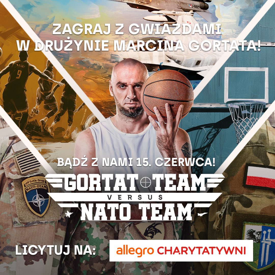Fundacja MG13 (@mg13foundation) on Twitter photo Zagraj z gwiazdami w drużynie <a href="/MGortat/">Marcin Gortat🇵🇱</a> ⭐️ 15 czerwca <a href="/Miasto_Lodz/">Łódź</a> <a href="/atlasarenapl/">Atlas Arena</a>
Na <a href="/Allegro_Group/">Allegro</a> Charytatywni wystartowała wyjątkowa licytacja🧡
allegro.pl/oferta/miejsce… Zagraj z gwiazdami w drużynie <a href="/MGortat/">Marcin Gortat🇵🇱</a> ⭐️ 15 czerwca <a href="/Miasto_Lodz/">Łódź</a> <a href="/atlasarenapl/">Atlas Arena</a>
Na <a href="/Allegro_Group/">Allegro</a> Charytatywni wystartowała wyjątkowa licytacja🧡
allegro.pl/oferta/miejsce…