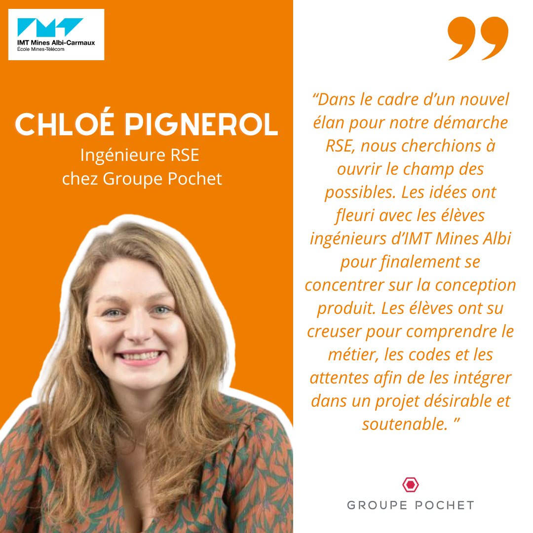 🤝Pourquoi confier une problématique d'#entreprise aux #élèves #ingénieurs d'@IMTMinesAlbi ? Que vous soyez une entreprise, une collectivité ou encore une association, vous pouvez soumettre un projet aux élèves ingénieurs et les challenger ➡️projetseleves.wp.imt.fr/ils-temoignent…