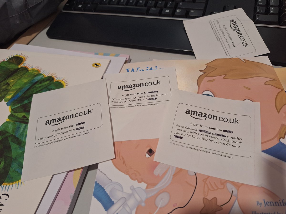 We received some beautiful books and treats today that kind people sent to us via our Amazon Wishlist. We think you are all wonderful - thank you!