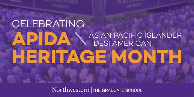 Northwestern celebrates Asian, Pacific Islander and Desi American Heritage Month. Register for events that include Craft & Movie Night. bit.ly/3UqKMp6 #APIDAHM #AAPIHeritageMonth