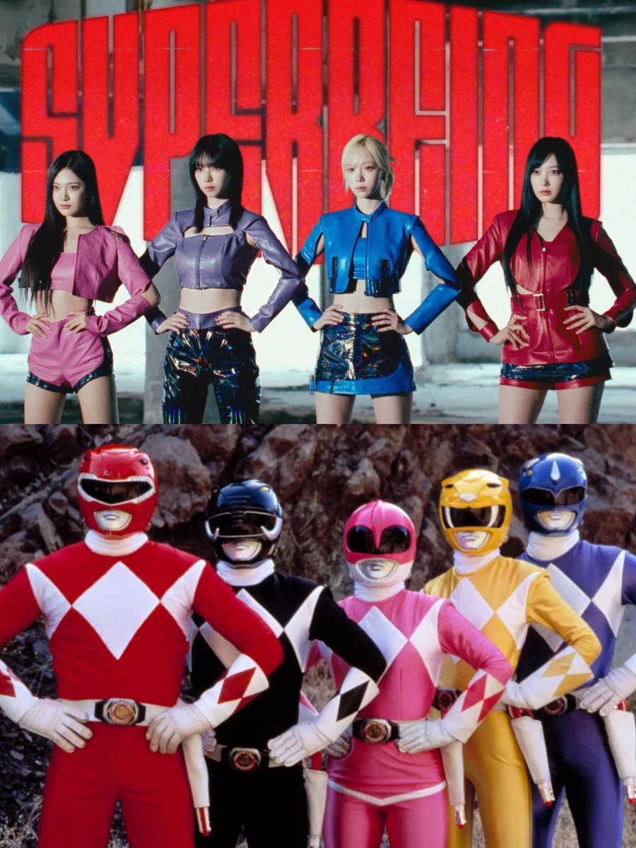 AESPA AS POWER RANGERS PLS THEY’RE SO UNSERIOUS😭😭
