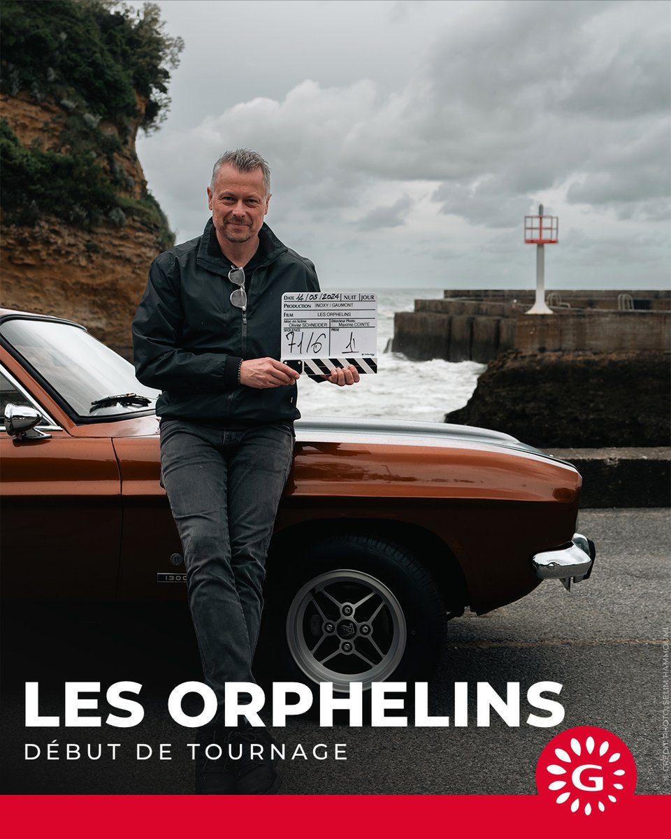 Début de tournage pour 'LES ORPHELINS', le nouveau film d'Olivier SCHNEIDER avec Alban Lenoir, Dali Benssalah et Sonia Faidi. Une production Gaumont et Inoxy Films