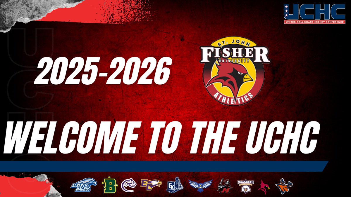 St. John Fisher University Men’s and Women’s Hockey Programs to Join UCHC in 2025-26 theuchc.com/news/2024/5/15… #UCHCStrong #WhyD3 #d3hky