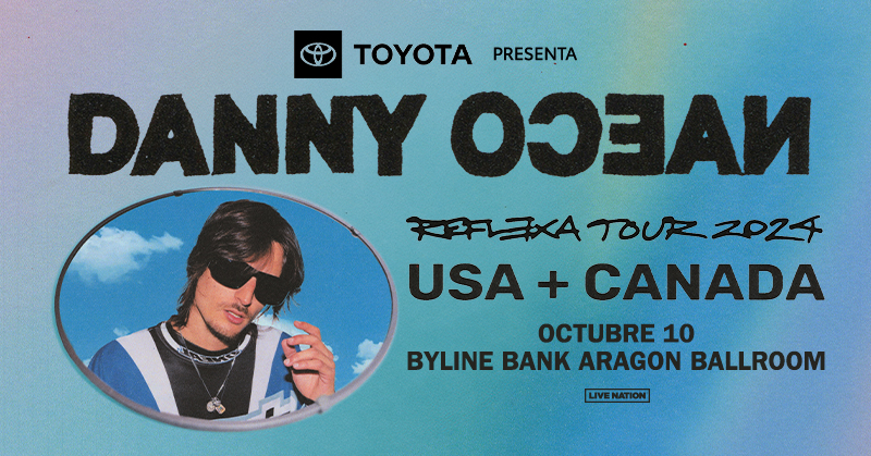 Fans of @_dannyocean, we have a special presale for the REFLEXA TOUR 2024 happening NOW! Use code: SOUNDCHECK 🎫 livemu.sc/4dD8Wp9 ⏩ General onsale begins Friday at 10am Fans de Danny Ocean, tendremos la preventa especial para el REFLEXA TOUR 2024. Usa código: SOUNDCHECK