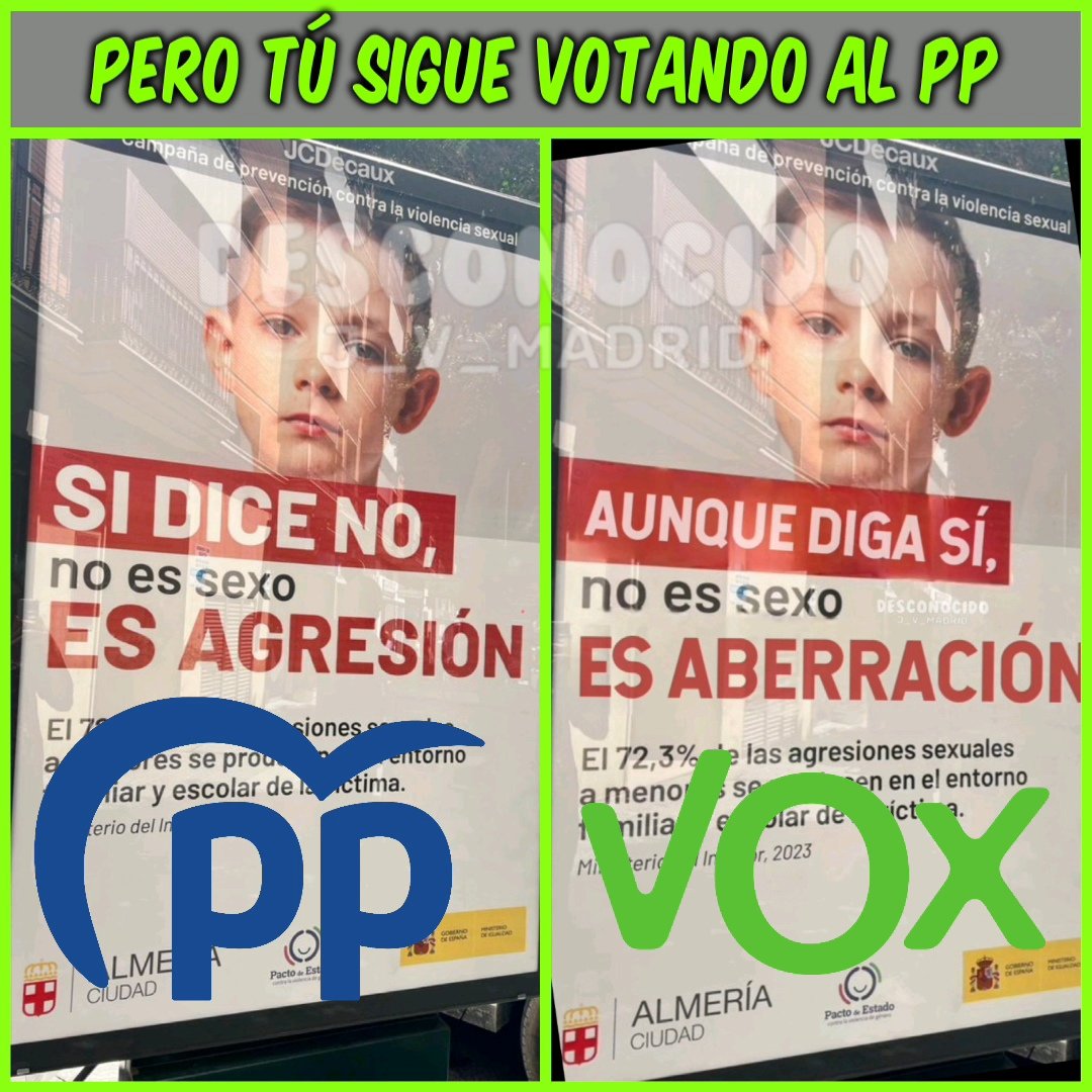 Pero tú sigue votando al PP...
#SoloQuedaVox