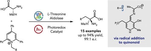 Synergistic Photoenzymatic Catalysis Enables Synthesis of a-Tertiary Amino Acids Using Threonine Aldolases @J_A_C_S #Chemistry #Chemed #Science #TechnologyNews #news #technology #AcademicTwitter #ResearchPapers pubs.acs.org/doi/10.1021/ja…