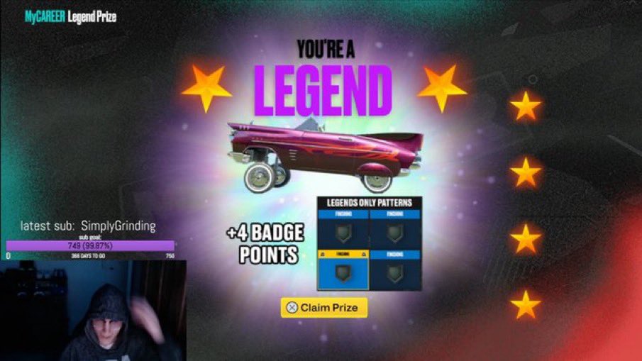 We All getting the Legend Reward from NBA 2K23 

In the New Season 7 of NBA 2K24