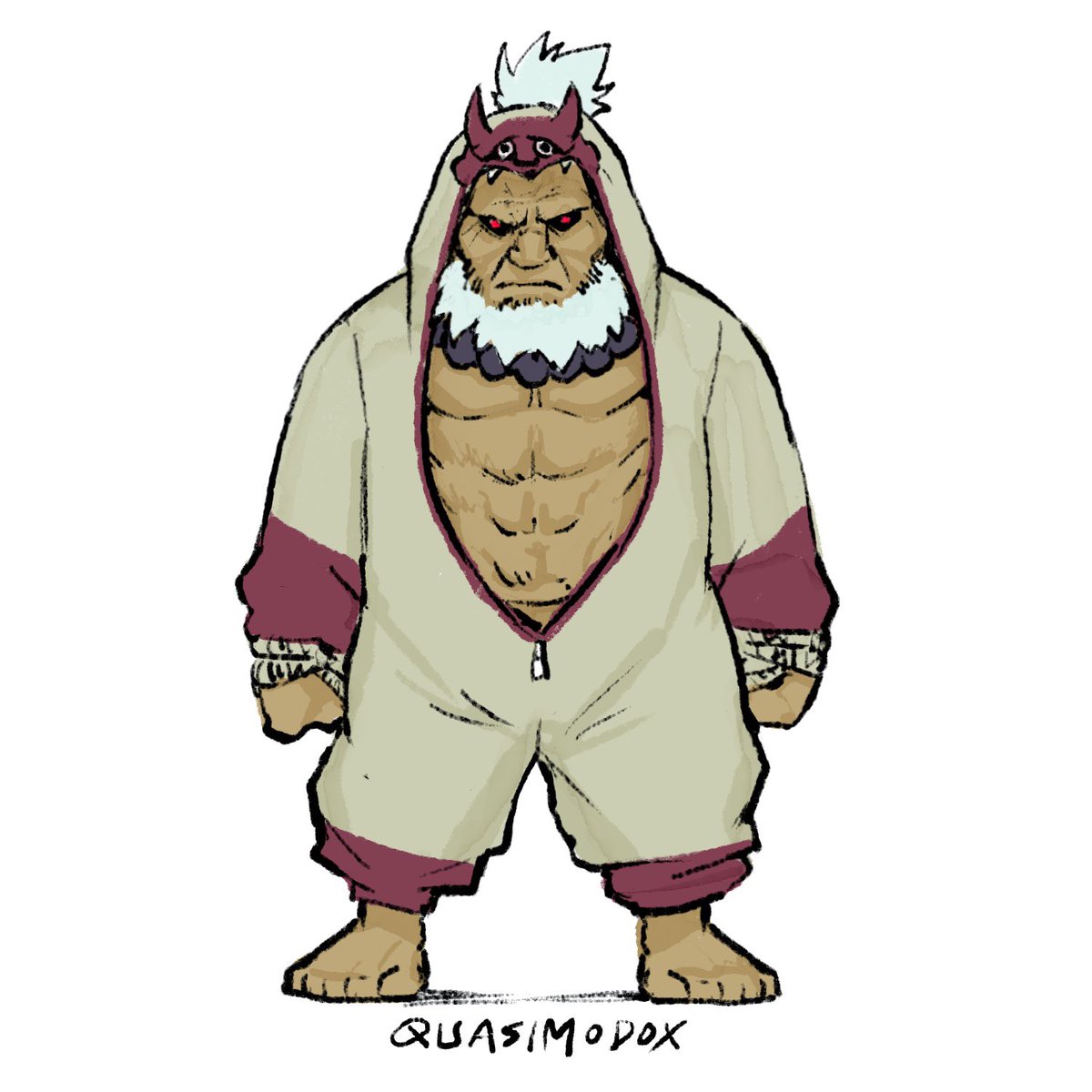 「Akuma outfit 3 is awesome, but part of m」|Quasimodoxのイラスト