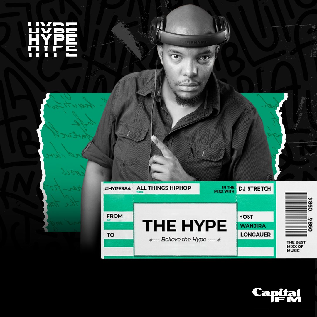 It's a Stretched-Affair tonight with @DjStretchKenya on the decks and Hype Queen @WanjiraL on the mic! Tune in and let's have a good time!🎵🚀

Listen live: capitalfm.co.ke/listenlive/

#BelieveTheHype