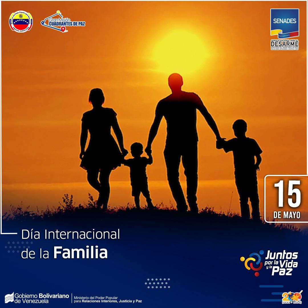 #15MAY Conmemoramos el Día Internacional de la Familia, con el objetivo  de crear conciencia sobre el papel fundamental de las familias en la educación de los hijos desde la primera infancia.

#LaEsperanzaEstáEnLaCalle