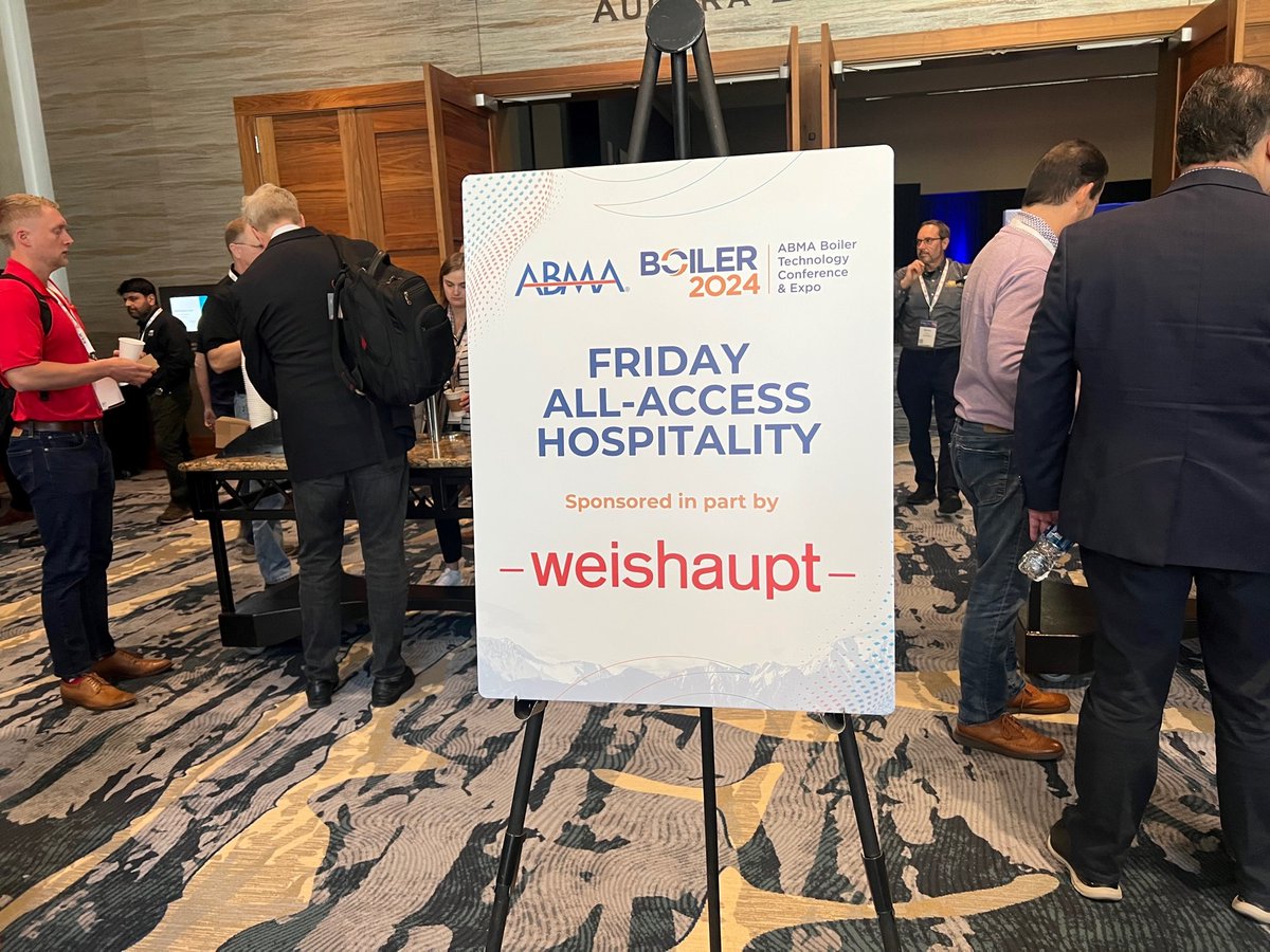 Thank you Weishaupt for sponsoring the #BOILER2024 Friday All-Access Hospitality/Concession.