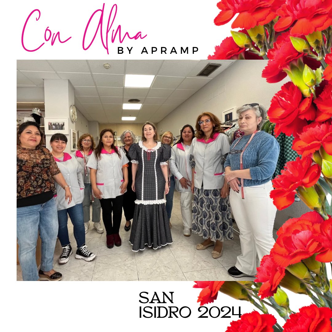 APRAMP's tweet photo. Gracias, Delegada, por visibilizar el trabajo de 12 #supervivientes del equipo consolidado y su marca de Moda #ConAlmabyAPRAMP en el vestido de #chulapa que luce en #LaPadrera de #SanIsidro.
@CiudadanaMartaR
@MADRID @Madrid_cultura https://t.co/OGrXh34XFa