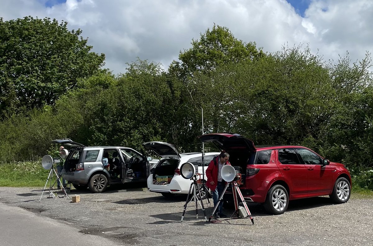 David Crump (@davegkq) on Twitter photo Portable Amateur TV on 24 GHz this morning with <a href="/G8GTZ/">Noel Matthews</a> and G4LDR. Best DX was G4FRE at 94 km. G4LDR also managed a 47 GHz CW contact over the same distance. <a href="/BATCOnline/">BATC Online</a> <a href="/theRSGB/">RSGB</a> Portable Amateur TV on 24 GHz this morning with <a href="/G8GTZ/">Noel Matthews</a> and G4LDR. Best DX was G4FRE at 94 km. G4LDR also managed a 47 GHz CW contact over the same distance. <a href="/BATCOnline/">BATC Online</a> <a href="/theRSGB/">RSGB</a>