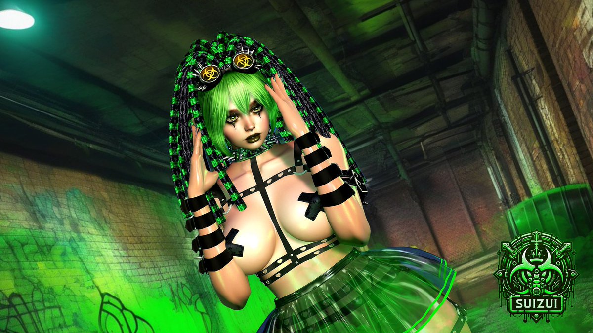 💚💚💚
#secondlife #cybergoth