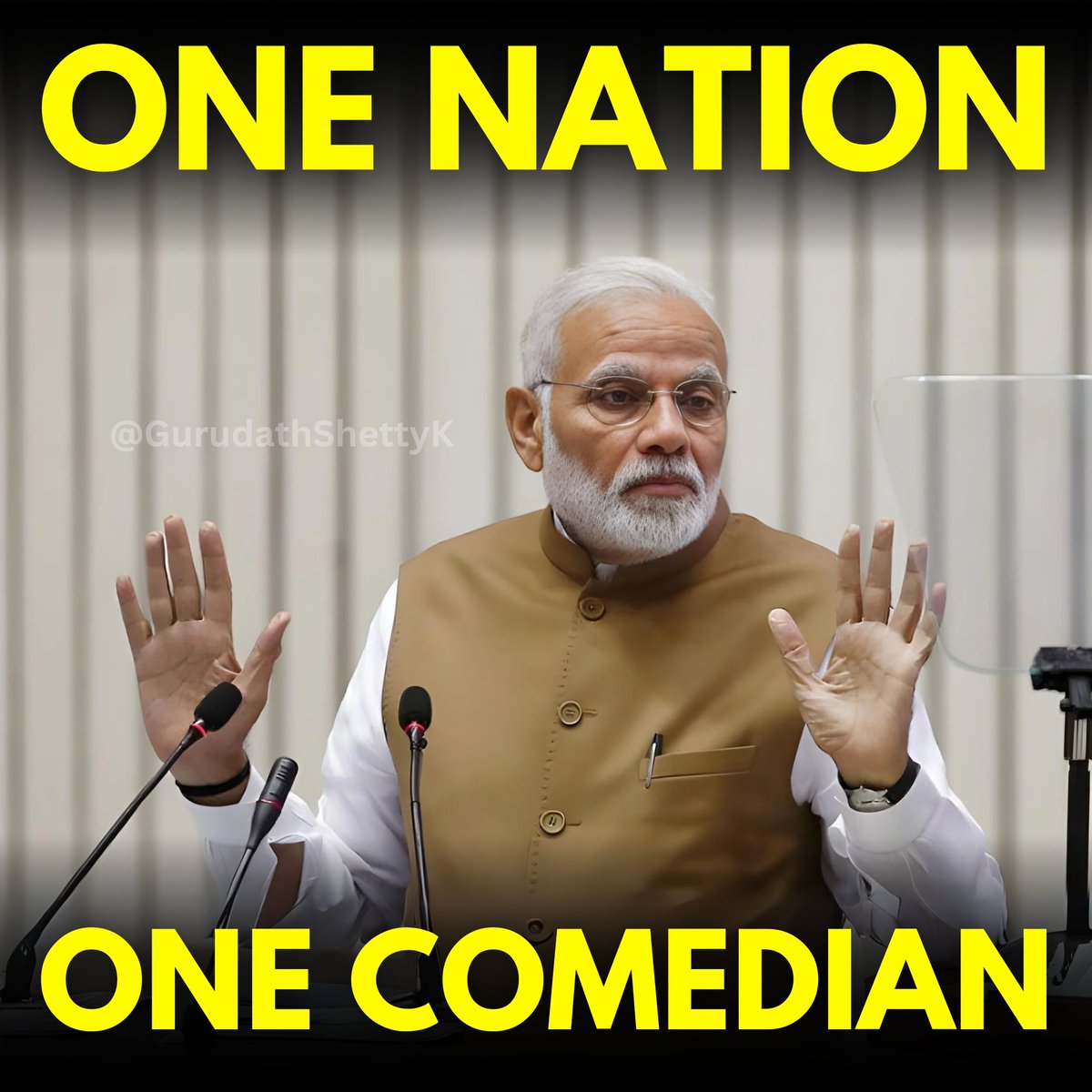 One Nation.. One Comedian.. 🥸