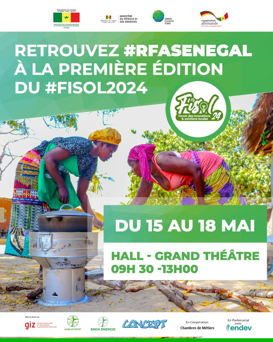 ONGConcept's tweet photo. @ONGConcept  prend part à la première édition du Fisol2024 https://t.co/1g7NTFLGh3