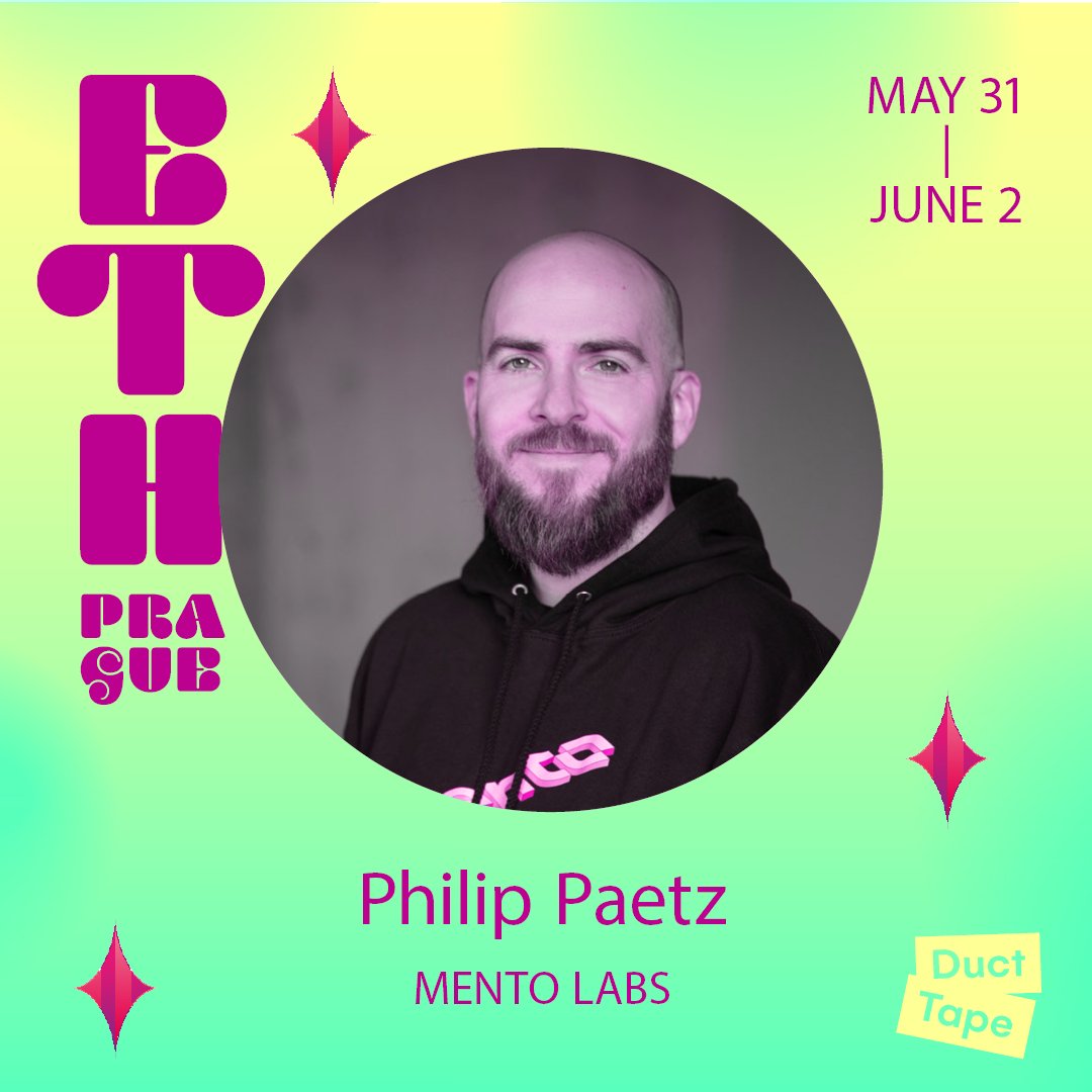 🤓 Go Beyond Smart Contract Audits and explore fullstack DApp Security with @chapati23, Engineering Partner at @MentoLabs! 👋 Apply to Hack! 🫡 🌱 ETHPrague.com Tickets 🎟️tix.ducttape.events/dt/ethprague20…