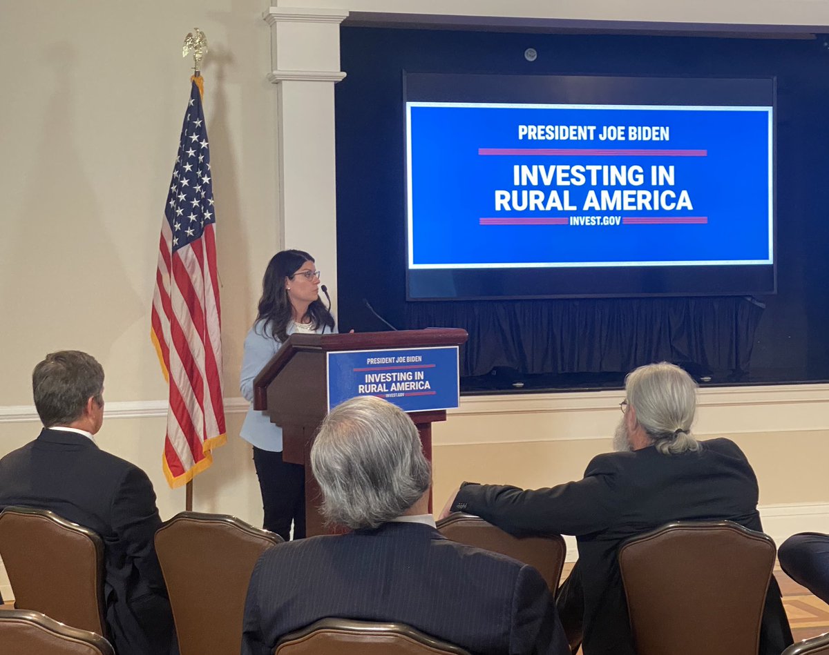 Great things are happening in rural communities in #WestVirginia and across America! It was great to join with Jina Belcher of @nrgrda and Jeff Campbell of the Gilmer County Development Association in representing West Virginia’s #RuralPartnersNetwork at yesterday’s event at the