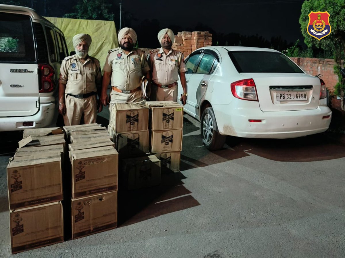 Under strict action against smugglers of illicit liquor, Gurdaspur Police (PS Sadar) arrested two accused and recovered 3,15,000 ml illicit Liquor from their possession. #ActionAgainstIllicitLiquor