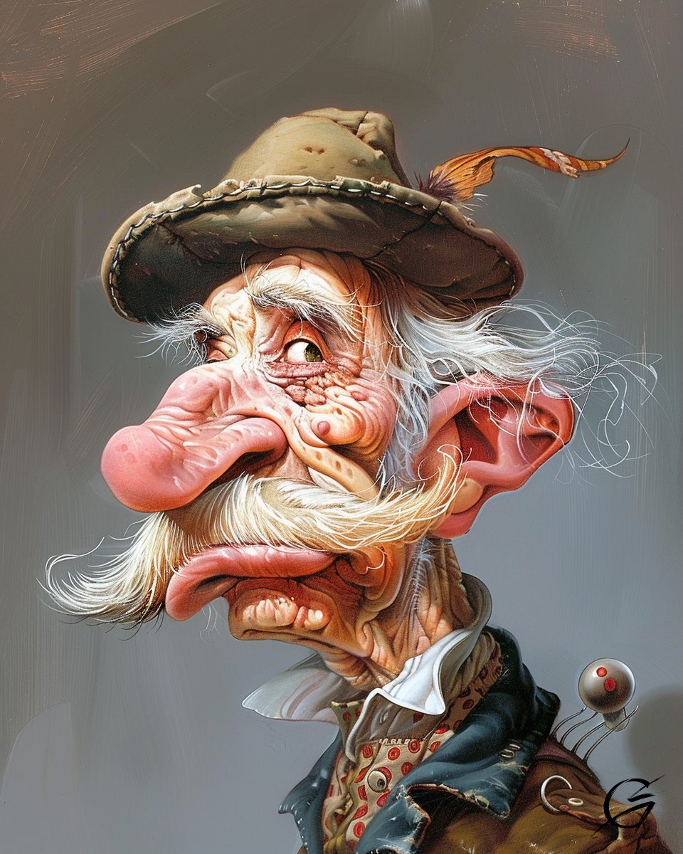 This wise old timer knows that Wednesday nights are for resting those bones and pondering life's greatest mysteries. 🎩 
Ready for your custom caricature?
Visit my website!

#caricature #caricatures #wednesdaynight #wisdom #vintagevibes #oldtimer