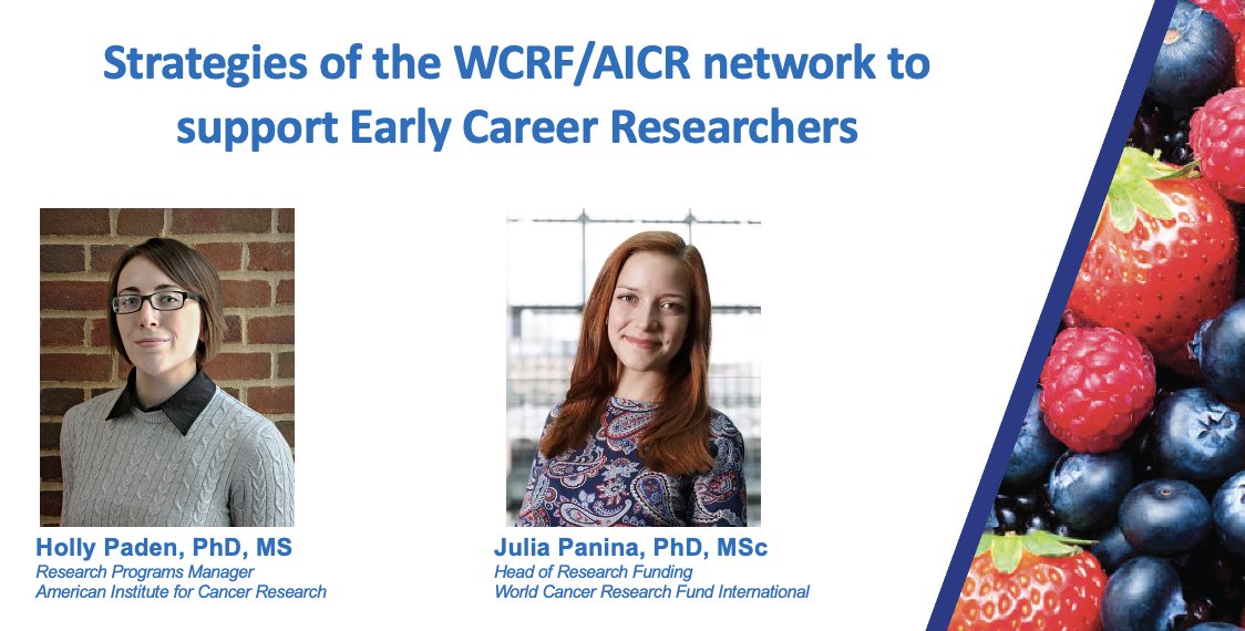 Proud to represent @wcrfint today at the @icrpartners1 2024 Annual Meeting, speaking with Dr Holly Paden about our new global incentives to support #EarlyCareerResearchers! 🧑‍🔬🏆 @aicrtweets #DoingMoreTogether #CancerResearch