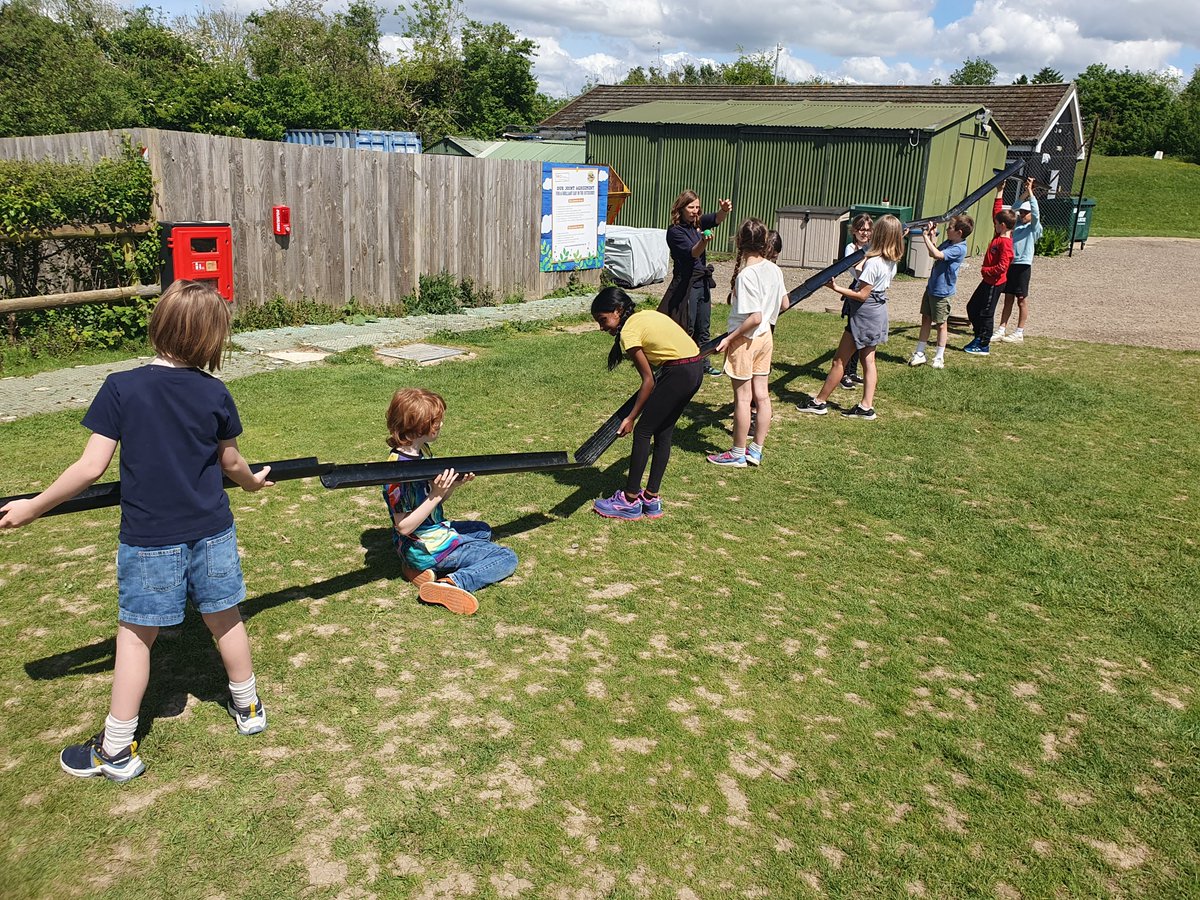 Year 4 are in the full swing of their afternoon activities ☀️🏕 #residentialfun