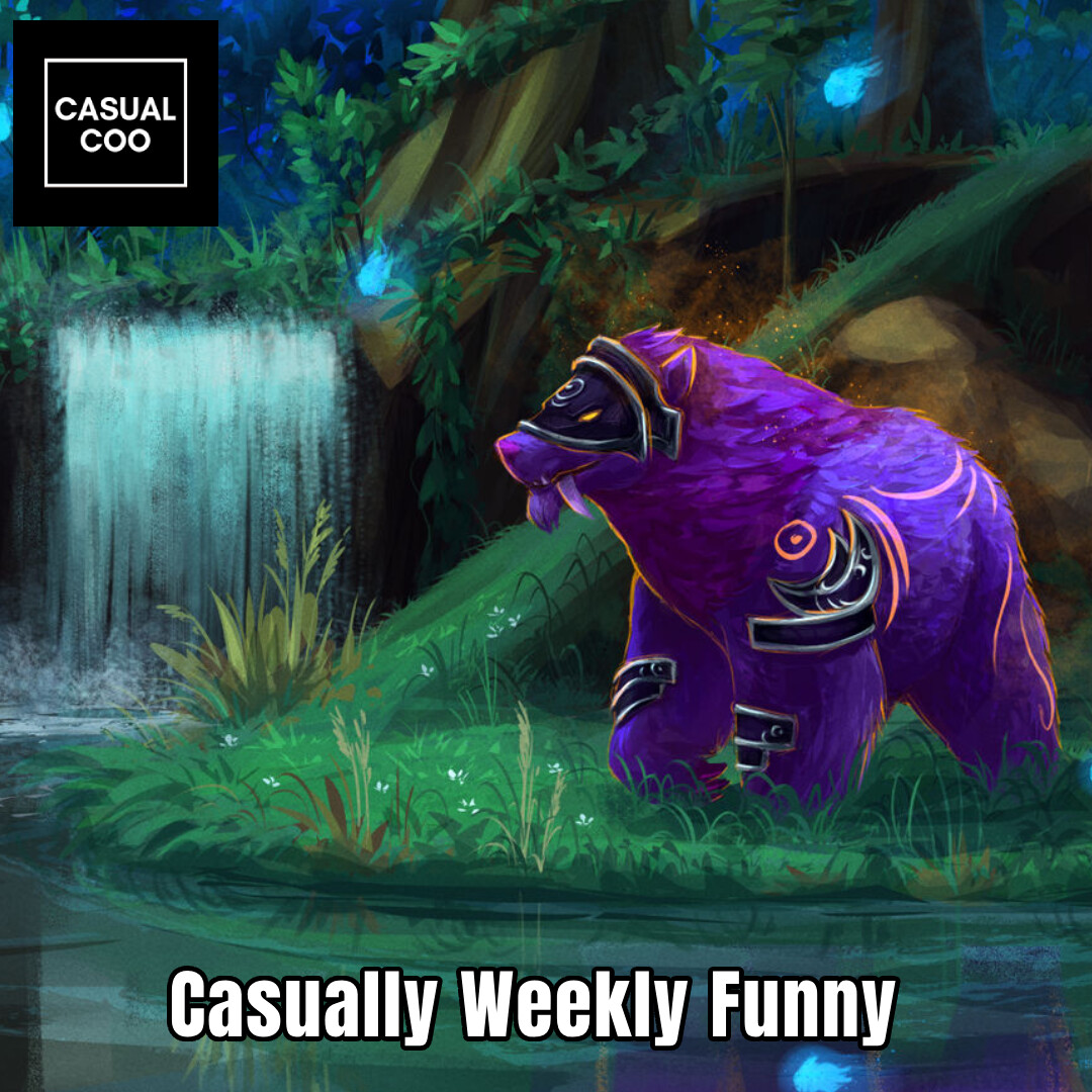 Casual Weekly Funny: Why didn't the guardian druid fill his weekly vault?

🤣🤣 Because he did the 'BEAR' minimum 🤣🤣

#badjoke #WoWhumor #joke #jokeoftheday #funny #forthecasual #worldofwarcraft