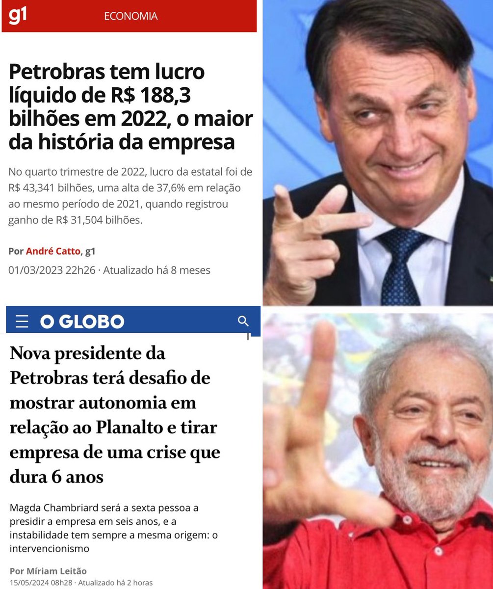 brom_elisa's tweet photo. Petrobras em crise há 6 anos????

Miriam, Miriam, desse jeito a senhora será incluída no Inquérito das Fake News… https://t.co/SglR6ePKrp