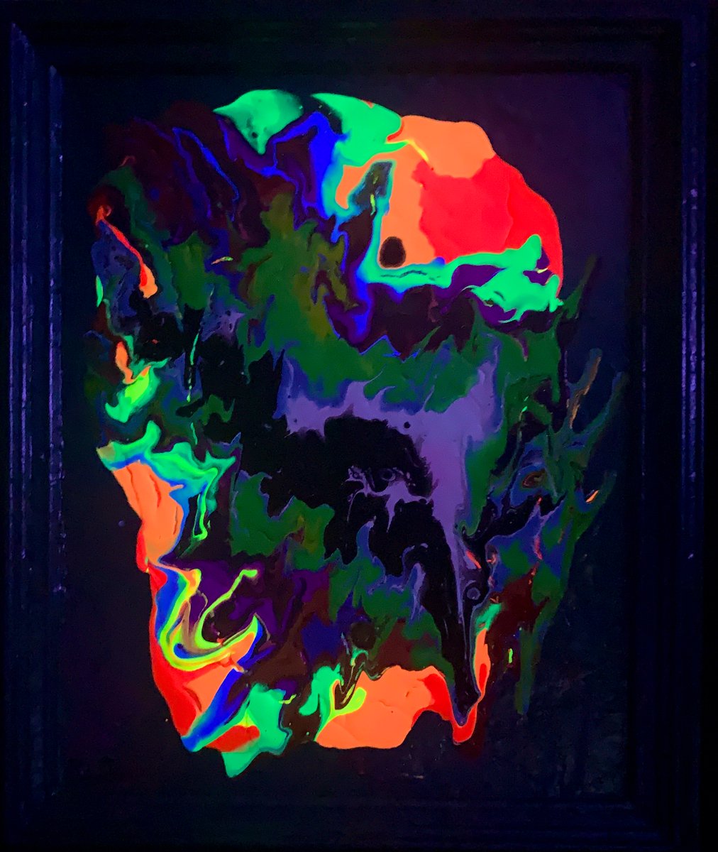 raypaul4's tweet image. "Metallic Emerald Chakra," acrylic, latex and enamel on canvas and frame, 19" x 23" 2024 #abstractart #abstractpainting #popexpressionism #neonpainting #chakraart #moffittcancercenter #sarcomasurvivor #myselfisthestar #neonkundalini