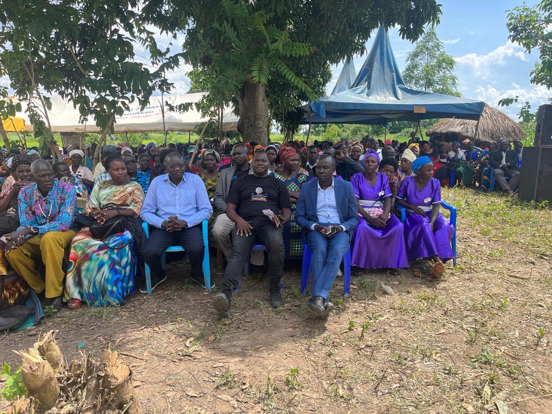 Today at Okumu Village, Lalle Sub-county, Soroti District, the FDC President, Eng. Patrick Oboi Amuriat, together with Mary Goretti Atemo the General Secretary for the Youth League and Dan Eigu, FDC Chairman of Soroti, represented the FDC at the funeral of Toto Phoebe Adogola (82