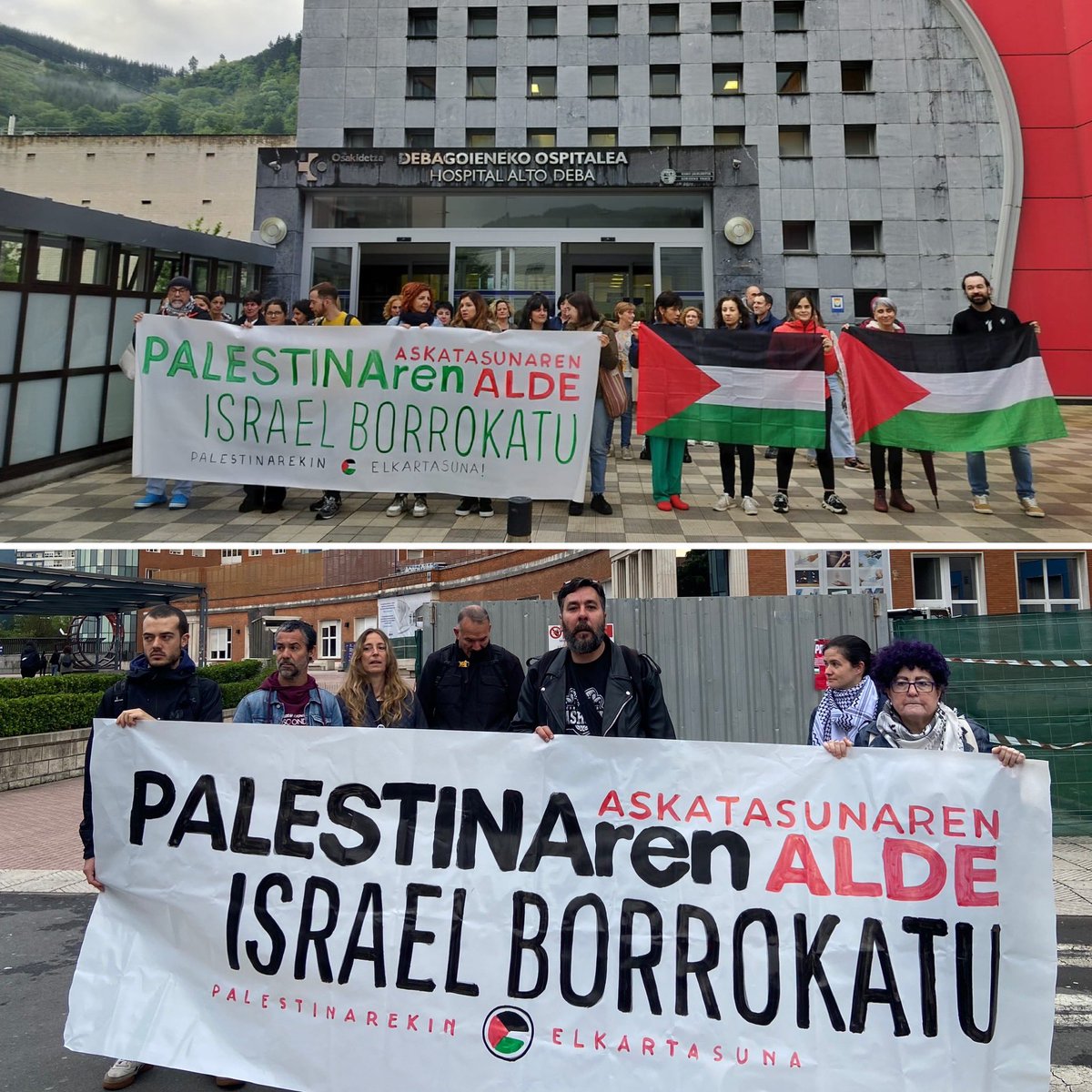 🟥🇵🇸Osakidetzako langileak Palestinaren alde❗️