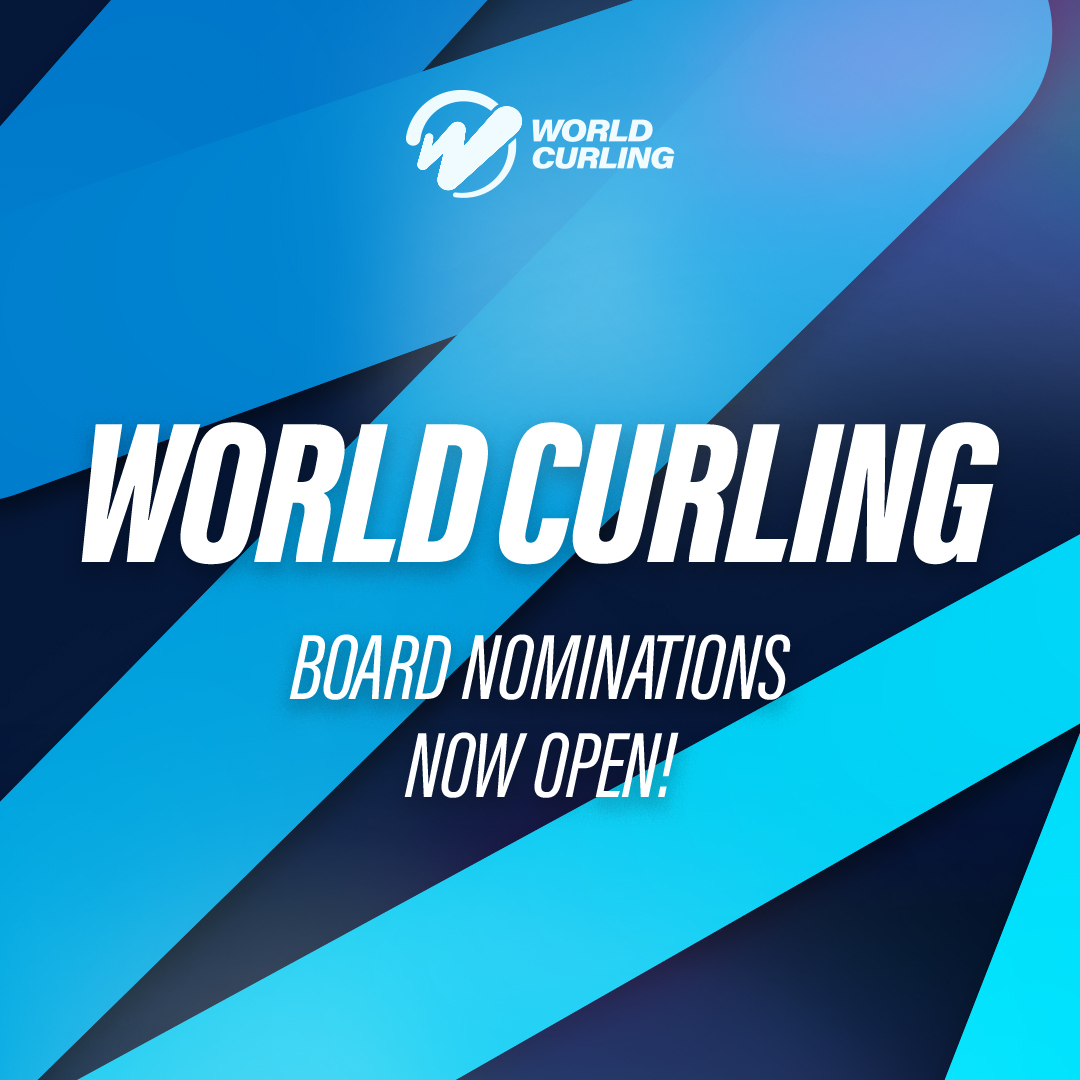 Please RT! 🗣️We're currently seeking candidates for election to the World Curling Board for the following positions: ➡ Two Vice-Presidents of a four-year term ➡ Two Board members of a four-year term Full details can be found here: wcf.co/4bvSKnW 🔗