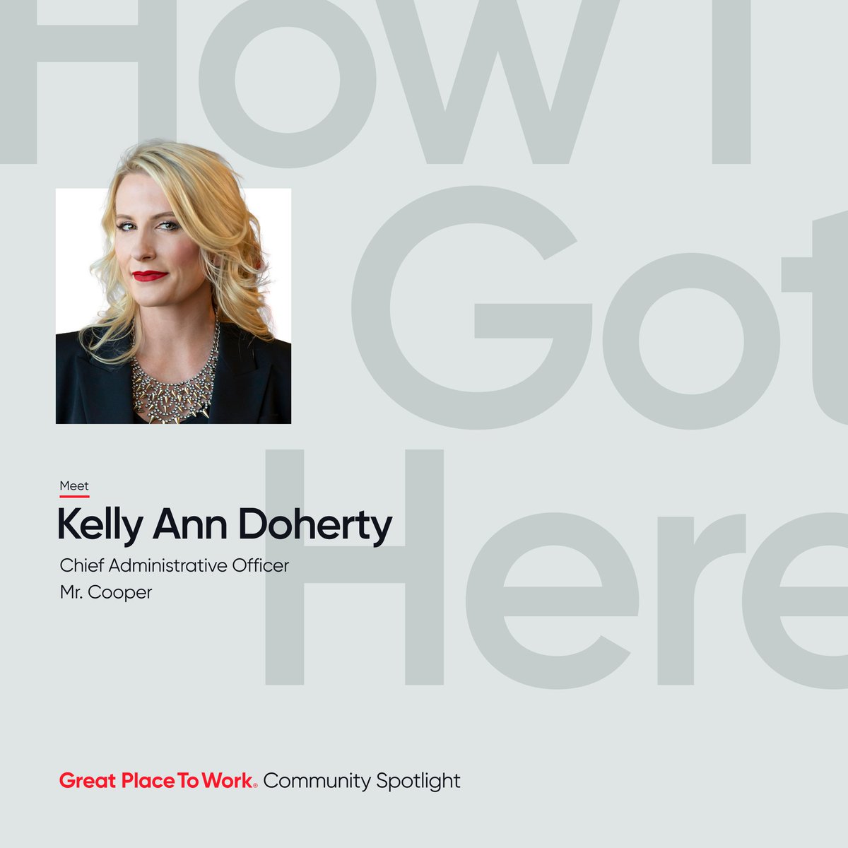 What makes a workplace really great? A great workplace environment is more than parties and free snacks,” says Kelly Ann Doherty, chief administrative officer at Mr. Cooper Group Inc. We couldn’t agree more. Workplace culture is about trust — bit.ly/3wrRJyh #GPTW4ALL
