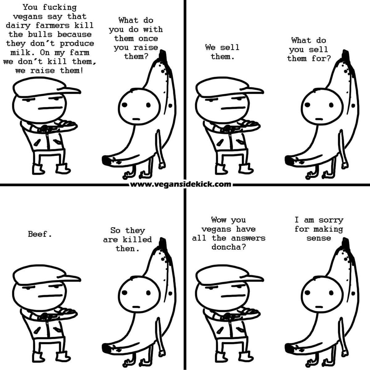 Sorry for making sense 😅

🎨 VeganSideKick

#DitchDairy 🐄