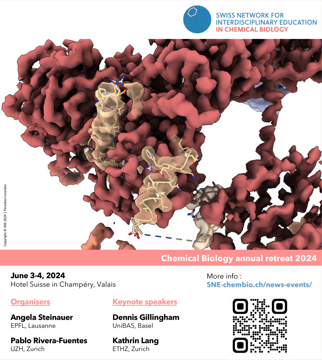 SNE ChemBio (@sne_chembio) on Twitter photo 📢Good news! The program for the <a href="/SNE_ChemBio/">SNE ChemBio</a> retreat on June 3-4, 2024, is now available! Join us to dive into enlightening sessions, hear from esteemed speakers, and enjoy the breathtaking scenery of Champèry, Valais
🗓️Check out the agenda here 👉 bit.ly/44Gibkc 📢Good news! The program for the <a href="/SNE_ChemBio/">SNE ChemBio</a> retreat on June 3-4, 2024, is now available! Join us to dive into enlightening sessions, hear from esteemed speakers, and enjoy the breathtaking scenery of Champèry, Valais
🗓️Check out the agenda here 👉 bit.ly/44Gibkc